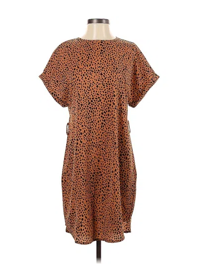 Elings Casual Dress In Brown