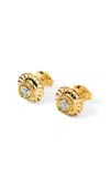 Elior 18k Gold Metropolis Stud Earrings