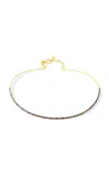 Elior 18k Yellow Gold Bubble Flexible Choker In Multicolor