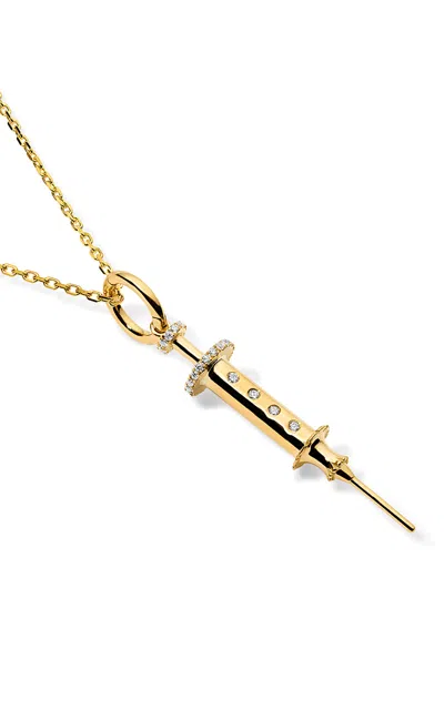 Elior 18k Yellow Gold Pendant Charm In Gold