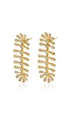 Elior Metropolis 18k Yellow Gold Diamond Earrings