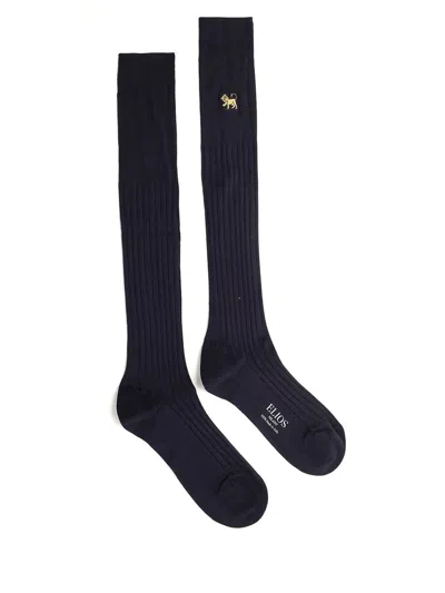 Elios Leo Socks Underwear Blue