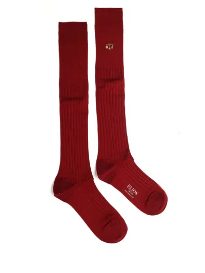 Elios Libra Socks Underwear Bordeaux
