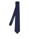 Elios Milano Geometric-pattern Tie In Blue