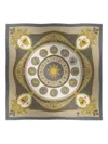 Elios Milano Zodiac-print Silk Scarf In Neutral