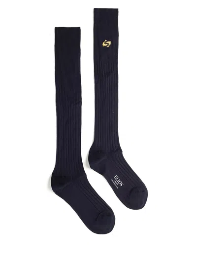 Elios Pisces Socks Underwear Blue