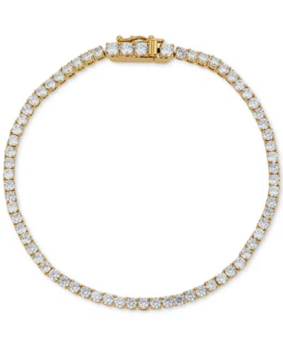 Eliot Danori 18k Gold-plated Cubic Zirconia Tennis Bracelet, Created For Macy's