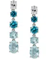 Eliot Danori Stone Linear Drop Earrings, Exclusively At Macy's