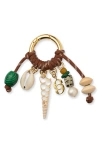 Eliou Éliou Alon Bag Charm In Ivory Multi