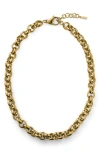 Eliou Éliou Alster Chain Necklace In Gold Plated