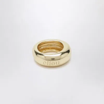 Eliou Amaya Goldtone Ring