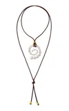 Eliou Arla Wrap Necklace In White