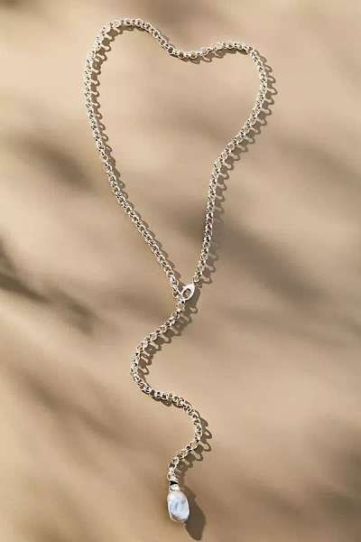 Eliou Éliou Carmela Pearl Necklace In Silver