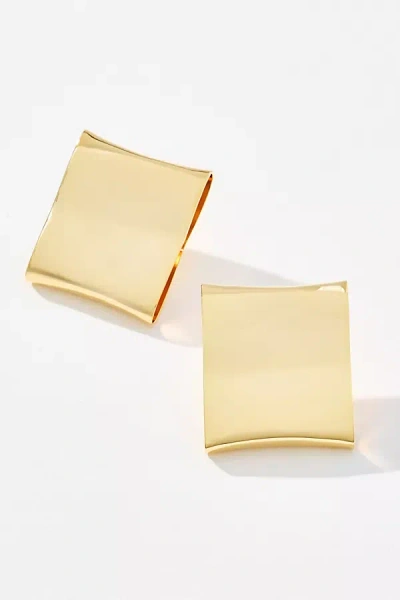 Eliou Éliou Colbi Square Post Earrings In Gold