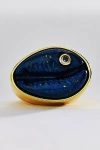 Eliou Coqui Ring In Blue