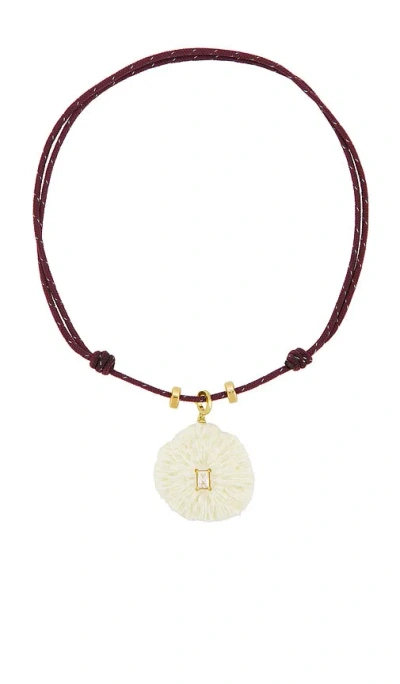 Eliou Coral Necklace In Purple