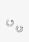 Eliou Devon Hoop Silver Earrings In Silver