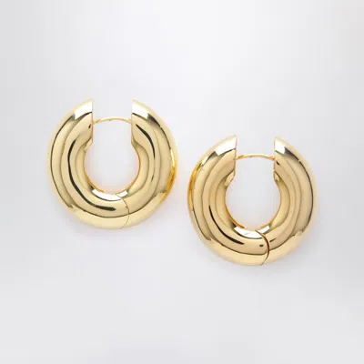 Eliou Éliou Devon Hoop Gold Earrings