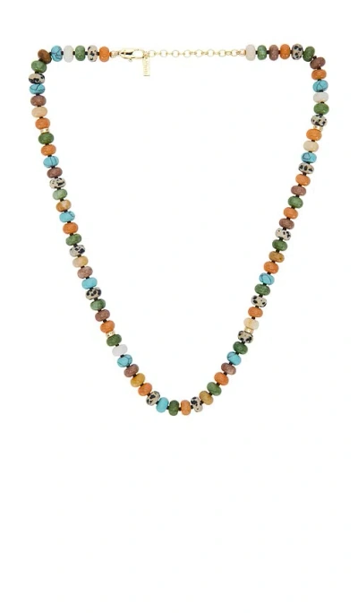 Eliou Diero Necklace In 그린 Multi
