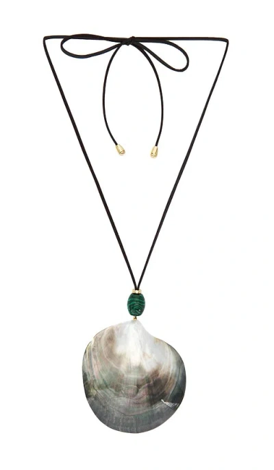 Eliou Do Mar Wrap Necklace In Brown