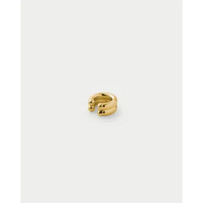 ELIOU DOUBLE REGINA EAR CUFF IN GOLD