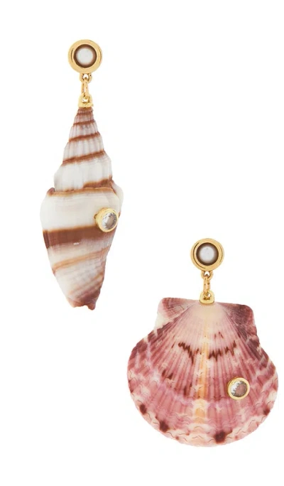 Eliou Drift Earrings In Gold
