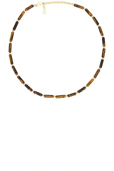 Eliou Erec Necklace In Brown