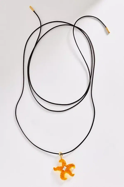 Eliou Éliou Estrella Wrap Necklace In Gold