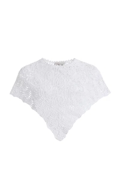 Eliou Exclusive La Isla Carmen Crochet Poncho In Pattern