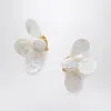 Eliou Fada White Earrings In White