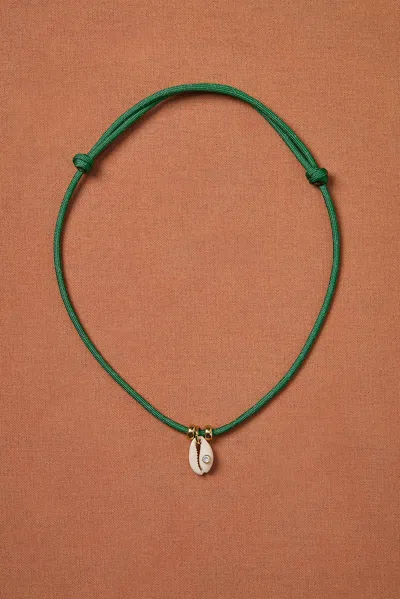 Eliou For Fwrd Cabo Necklace In Green