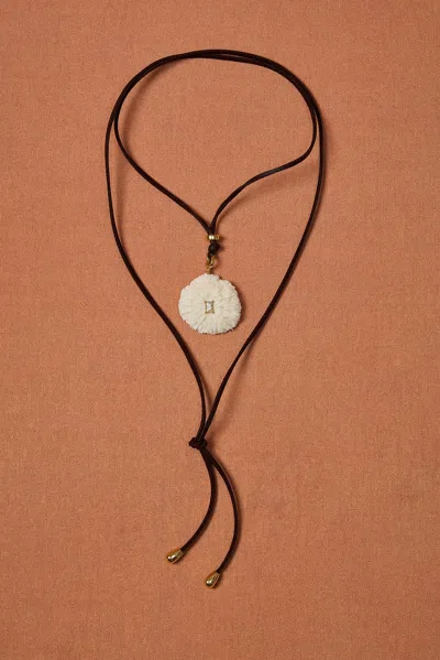 Eliou For Fwrd Coral Wrap Necklace In Black