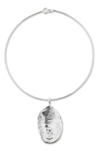 Eliou Éliou Fossil Necklace In Metallic