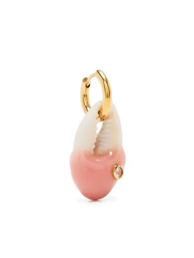 Eliou Frances Cowrie-shell Earring In Gold