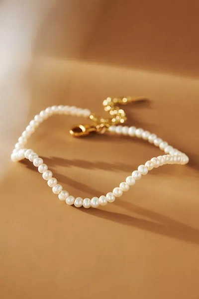 Eliou Éliou Gina Pearl Choker Necklace In White