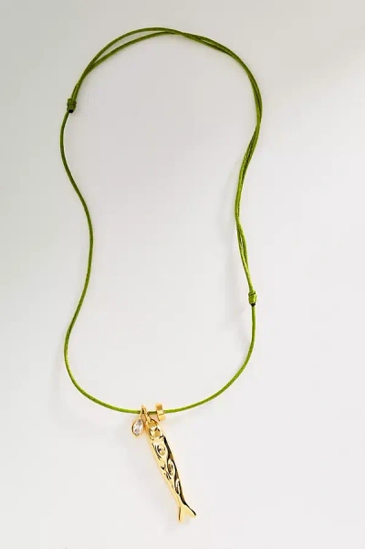 Eliou Éliou Isda Necklace In Green