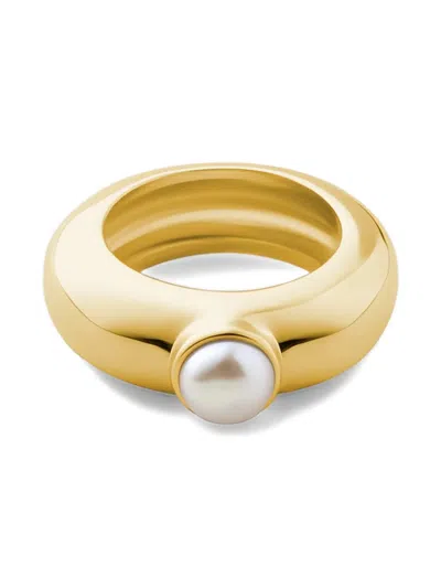 Eliou Juliette Pearl Ring In Gold