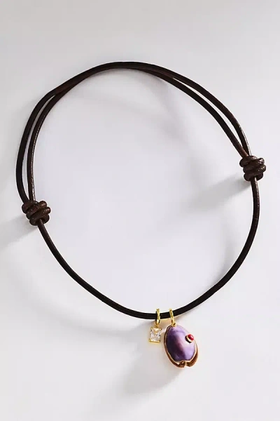 Eliou Kosta Necklace In Brown