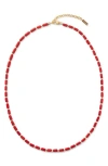 Eliou Louka Necklace In Red