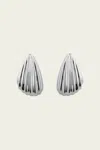 Eliou Marene Earrings In Silver Plated In Metallic