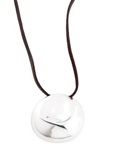 Pre-owned Eliou Martelo Wrap Necklace, 23" In Multicolor
