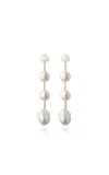 Eliou Maya Earrings In White In White