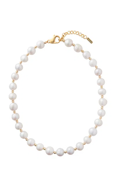 Eliou Midu Pearl Necklace In White