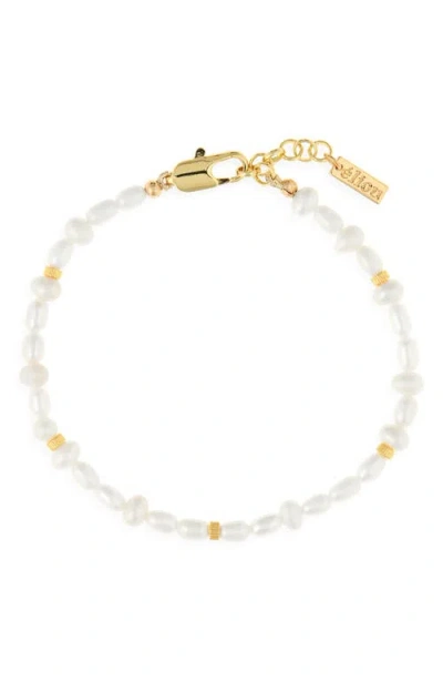 Eliou Éliou Miles Freshwater Pearl Bracelet In White