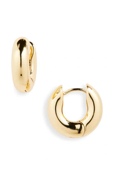 Eliou Mini Devon Hoop Earrings In Gold