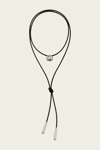 Eliou Mini Martelo Wrap In Silver In Black