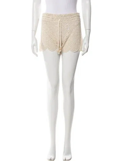 Pre-owned Eliou Mini Shorts W/ Tags In Neutral