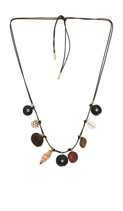 Eliou Moku Wrap Necklace In 멀티