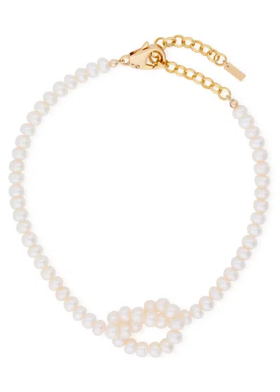 Eliou Nudo Knotted Pearl Necklace