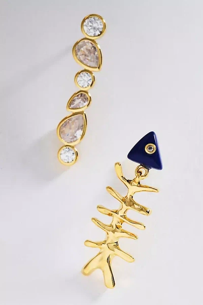 Eliou Éliou Pescado Earrings In Gold